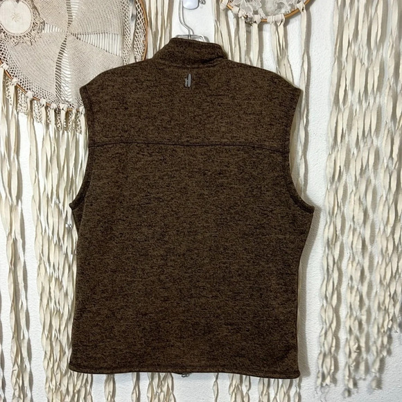 Johnnie-O Wes Vest in Russet - Picture 6 of 12